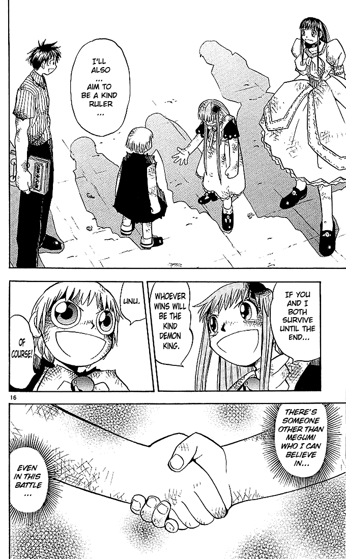 Konjiki no Gash!! Chapter 38 page 16 - Chapter 38: A Trustworthy Comrade