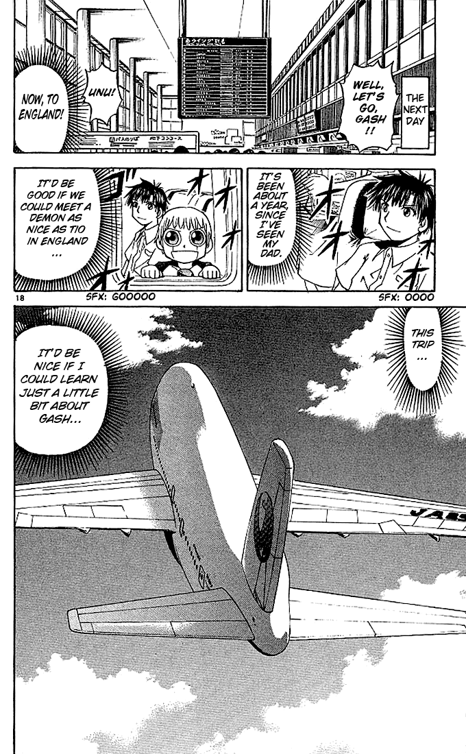 Konjiki no Gash!! Chapter 39 page 18 - Chapter 39: Kiyomaro's Summer Vacation