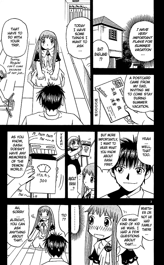 Konjiki no Gash!! Chapter 39 page 3 - Chapter 39: Kiyomaro's Summer Vacation