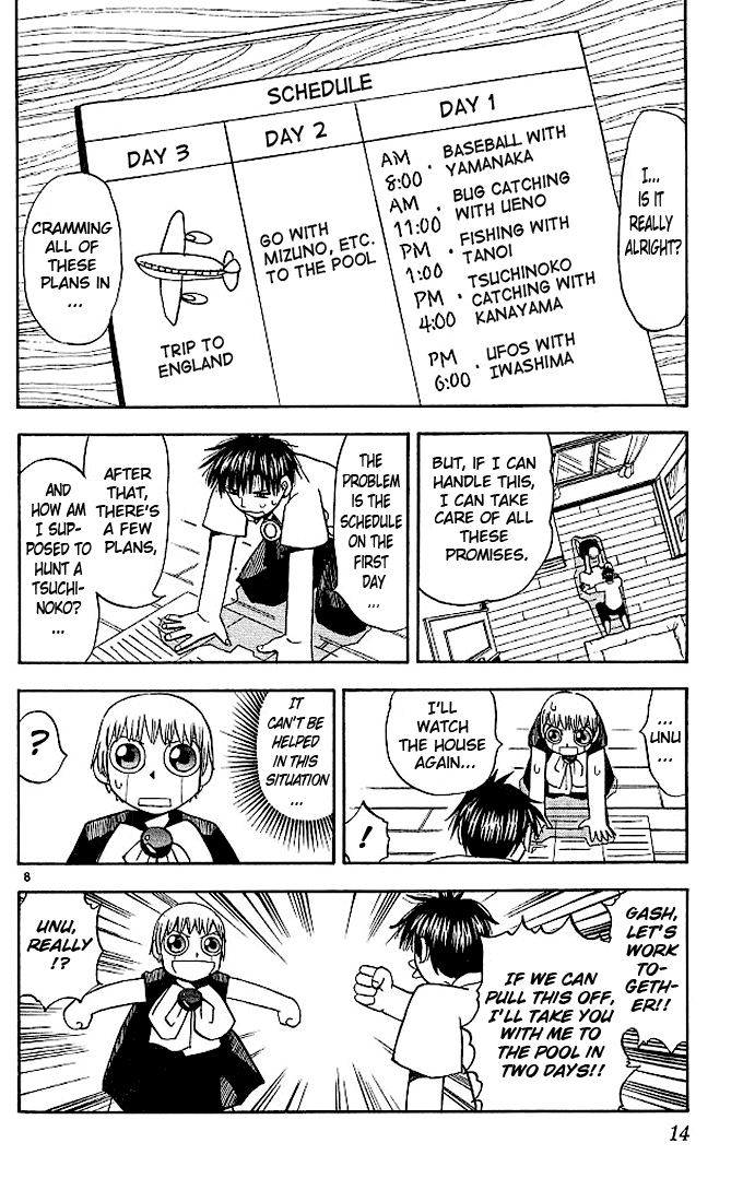 Konjiki no Gash!! Chapter 39 page 8 - Chapter 39: Kiyomaro's Summer Vacation