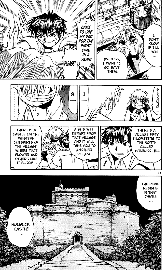 Konjiki no Gash!! Chapter 41 page 11 - Chapter 41: The Devil's Castle