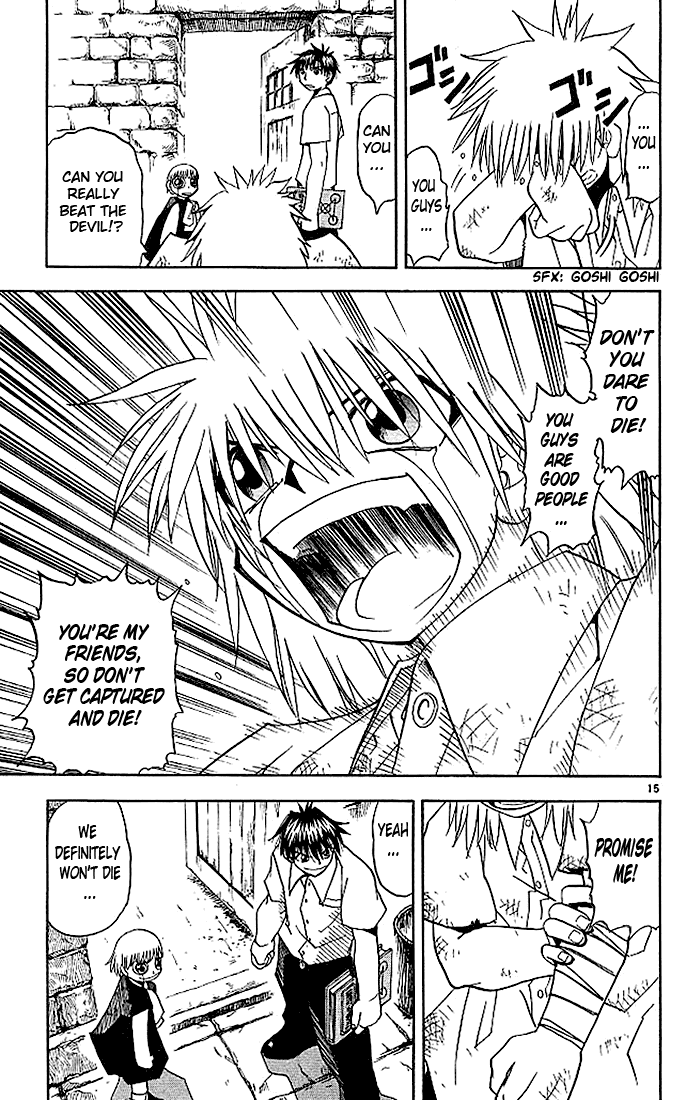 Konjiki no Gash!! Chapter 41 page 15 - Chapter 41: The Devil's Castle