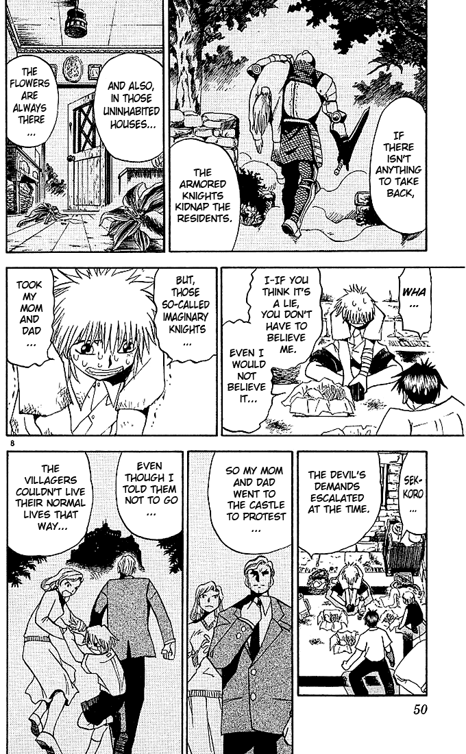 Konjiki no Gash!! Chapter 41 page 8 - Chapter 41: The Devil's Castle