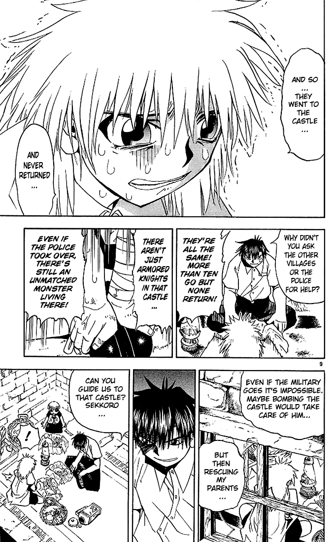 Konjiki no Gash!! Chapter 41 page 9 - Chapter 41: The Devil's Castle