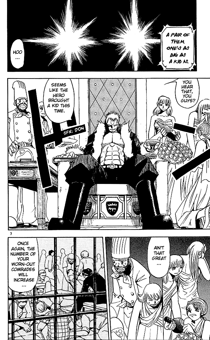 Konjiki no Gash!! Chapter 42 page 7 - Chapter 42: A Hero's Fortitude