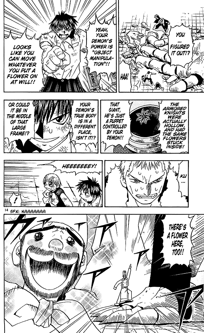 Konjiki no Gash!! Chapter 43 page 14 - Chapter 43: The Largest Demon