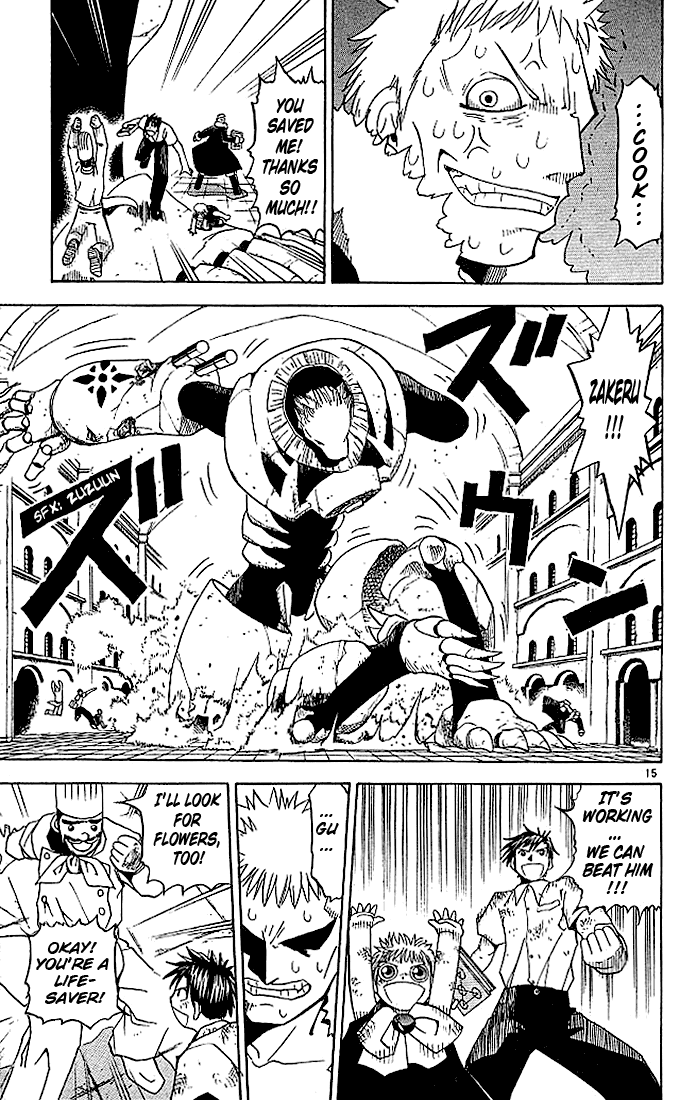 Konjiki no Gash!! Chapter 43 page 15 - Chapter 43: The Largest Demon