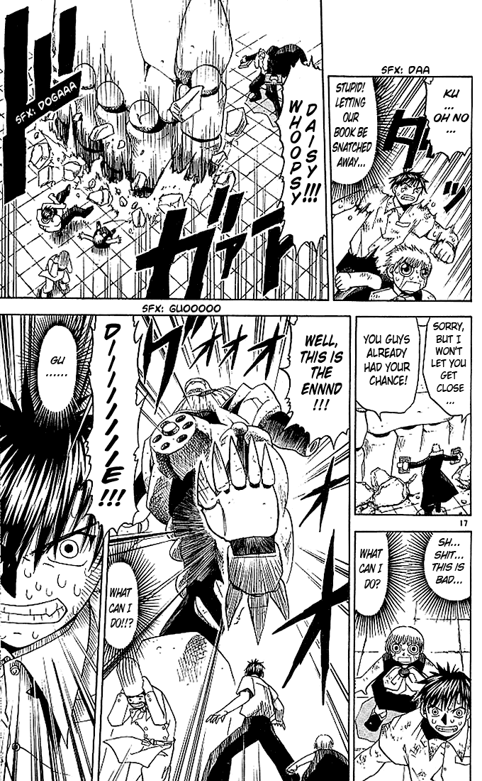 Konjiki no Gash!! Chapter 43 page 17 - Chapter 43: The Largest Demon
