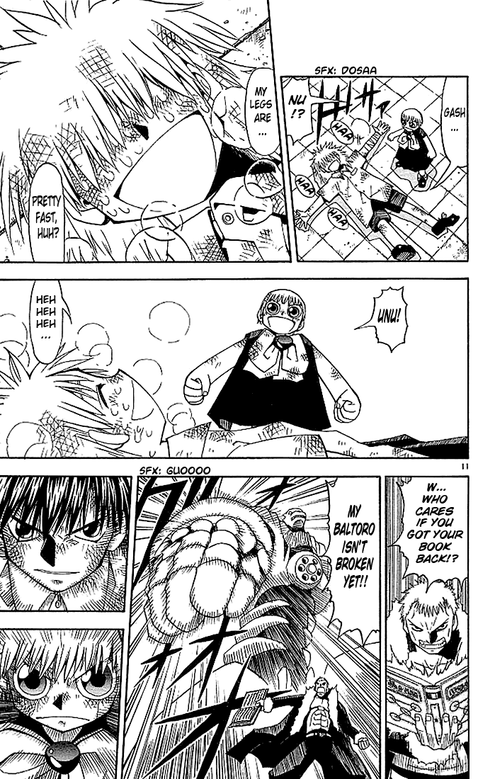 Konjiki no Gash!! Chapter 44 page 11 - Chapter 44: Fear Passes