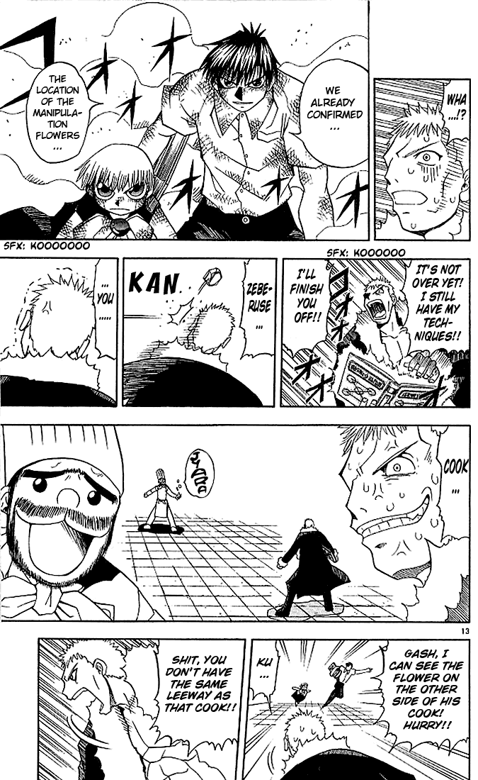 Konjiki no Gash!! Chapter 44 page 13 - Chapter 44: Fear Passes