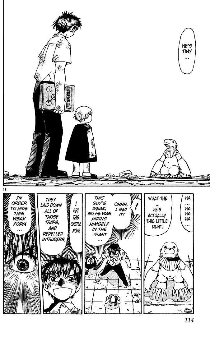 Konjiki no Gash!! Chapter 44 page 16 - Chapter 44: Fear Passes