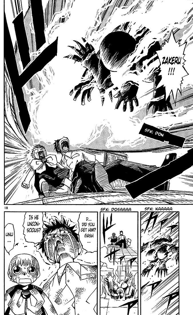 Konjiki no Gash!! Chapter 44 page 18 - Chapter 44: Fear Passes