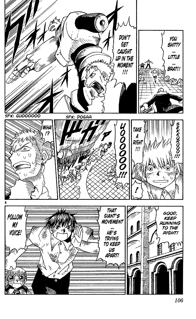 Konjiki no Gash!! Chapter 44 page 8 - Chapter 44: Fear Passes