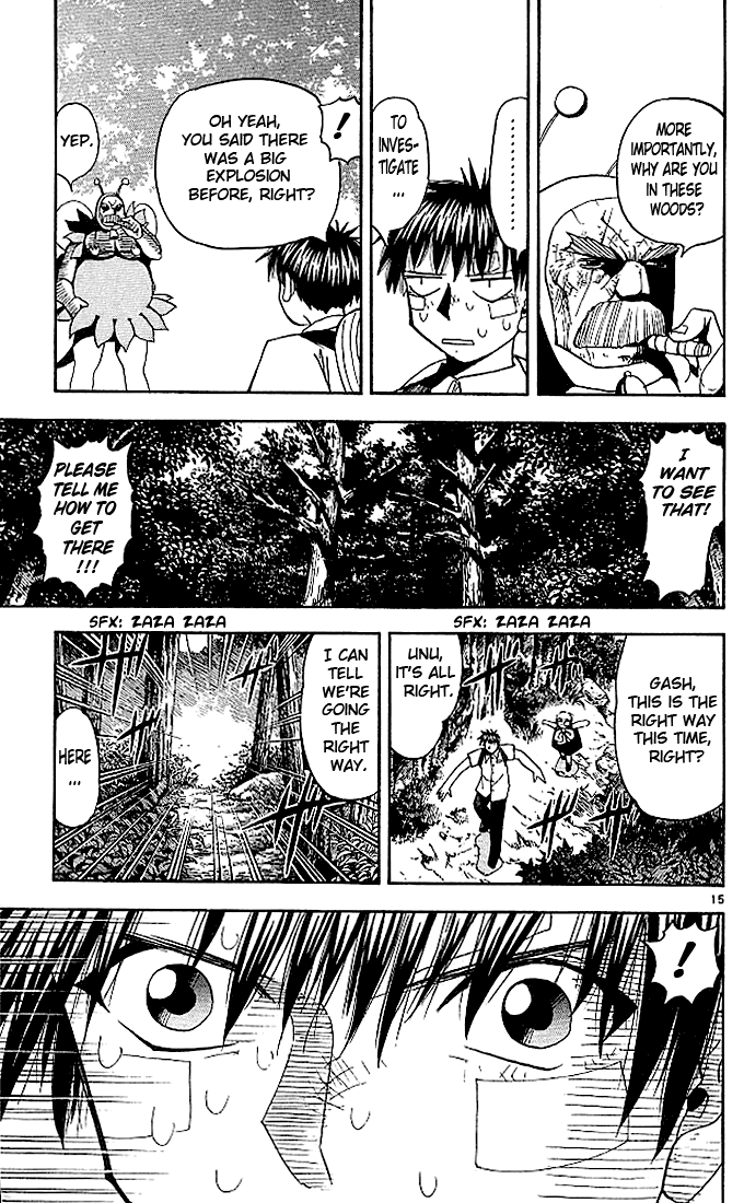 Konjiki no Gash!! Chapter 47 page 15 - Chapter 47: The Fairy Woods