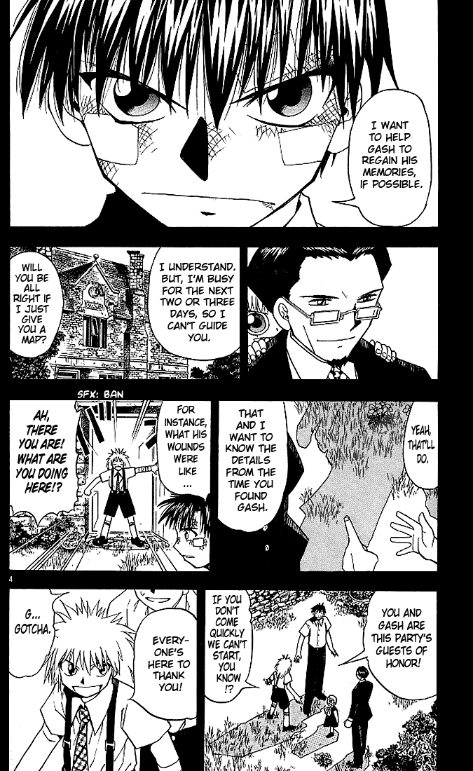 Konjiki no Gash!! Chapter 47 page 4 - Chapter 47: The Fairy Woods