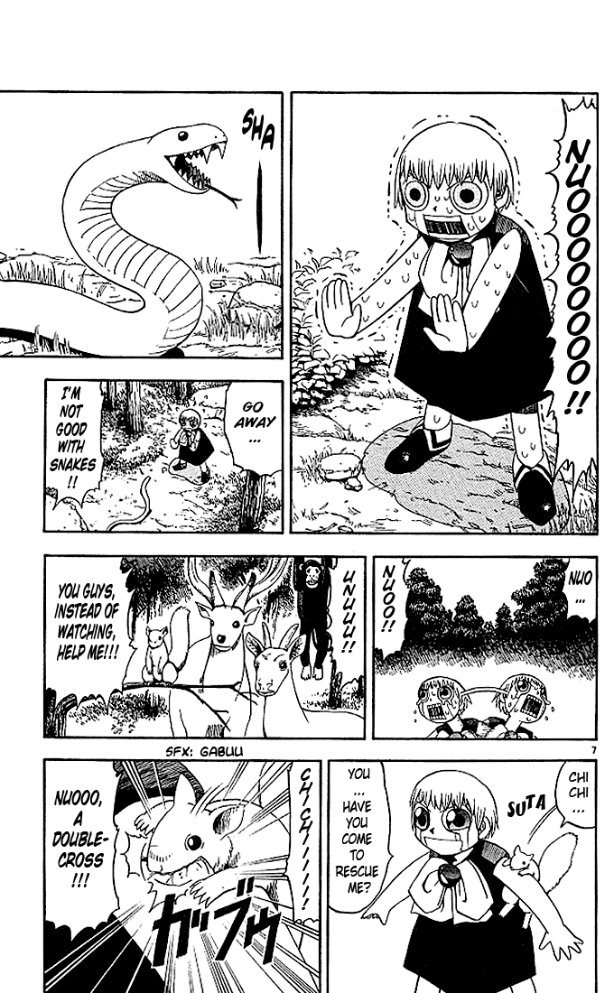 Konjiki no Gash!! Chapter 47 page 7 - Chapter 47: The Fairy Woods