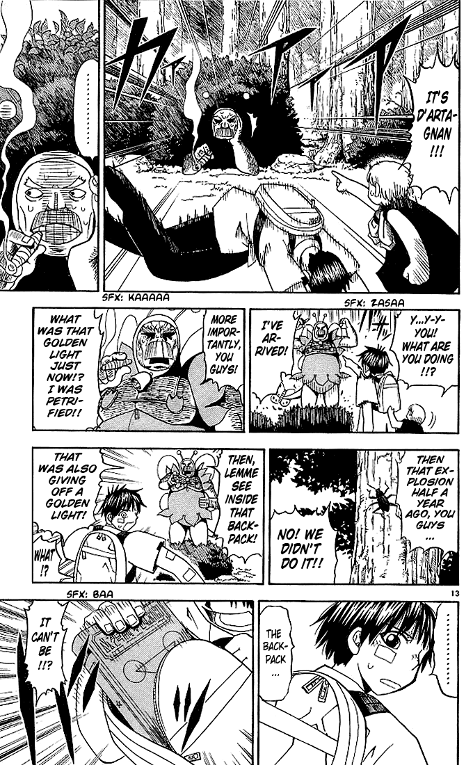 Konjiki no Gash!! Chapter 48 page 13 - Chapter 48: Stolen Memories