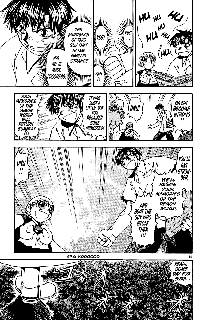 Konjiki no Gash!! Chapter 48 page 15 - Chapter 48: Stolen Memories