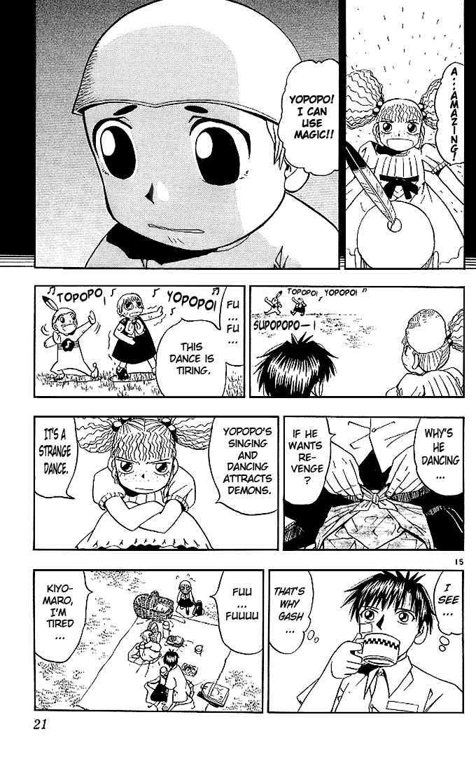 Konjiki no Gash!! Chapter 49 page 21 - Chapter 49: A Strange Dance