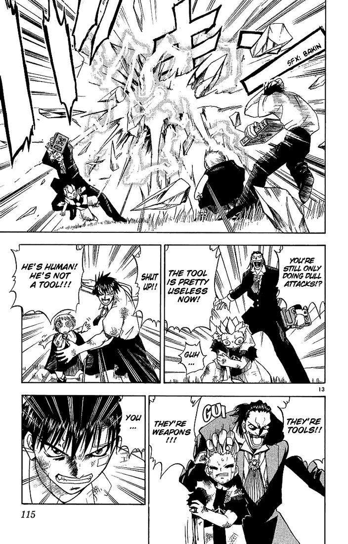 Konjiki no Gash!! Chapter 5 page 13 - Chapter 5: Tool or Human!?