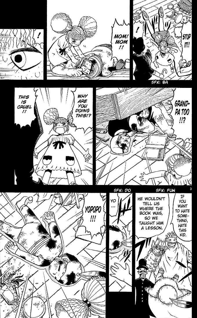 Konjiki no Gash!! Chapter 50 page 3 - Chapter 50: A Battle Without Spells