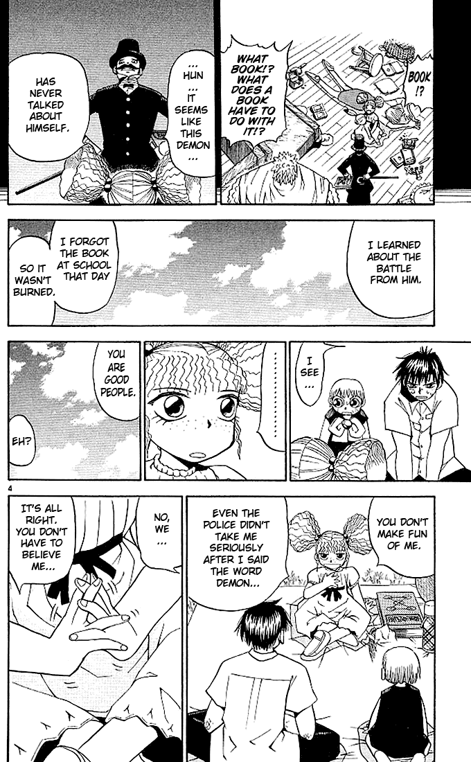 Konjiki no Gash!! Chapter 50 page 4 - Chapter 50: A Battle Without Spells