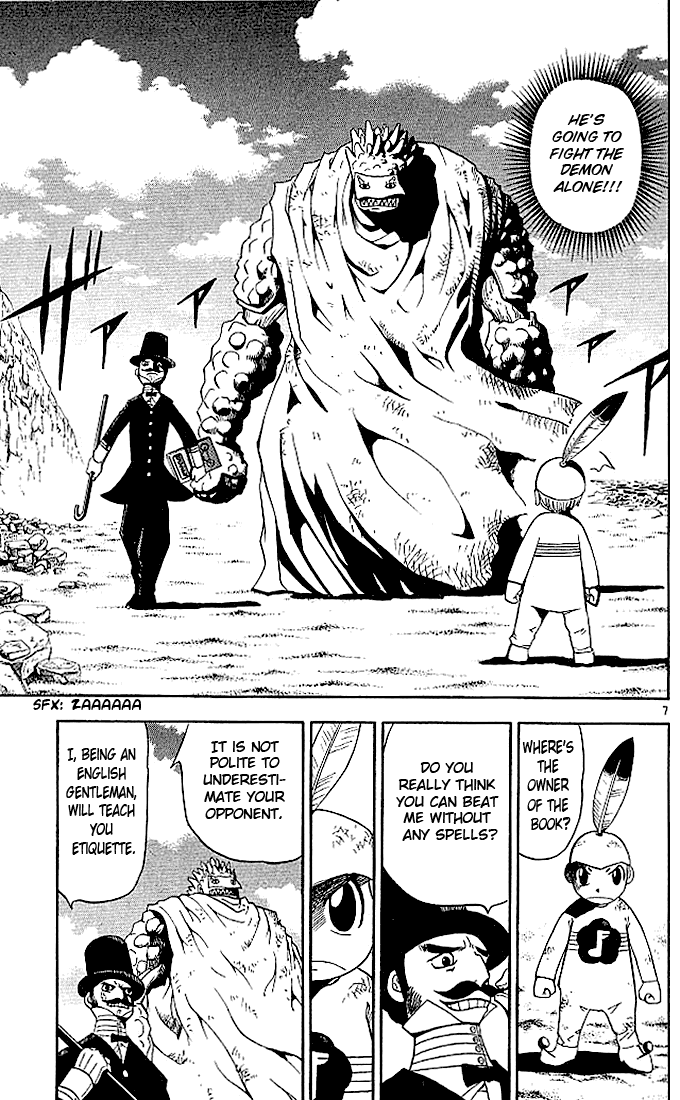 Konjiki no Gash!! Chapter 50 page 7 - Chapter 50: A Battle Without Spells