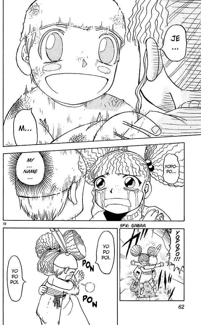 Konjiki no Gash!! Chapter 51 page 19 - Chapter 51: The Resolve Of A Warrior