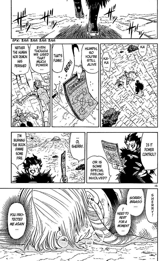 Konjiki no Gash!! Chapter 55 page 15 - Chapter 55: A Dark Tunnel