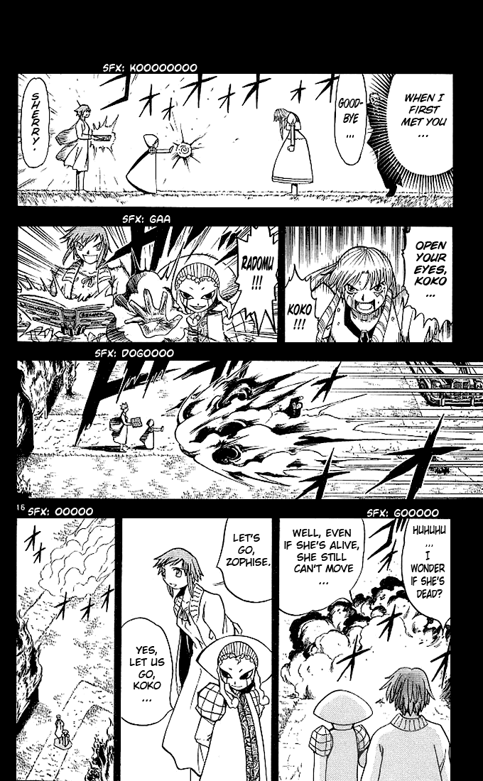 Konjiki no Gash!! Chapter 55 page 16 - Chapter 55: A Dark Tunnel