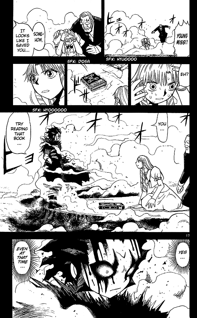 Konjiki no Gash!! Chapter 55 page 17 - Chapter 55: A Dark Tunnel