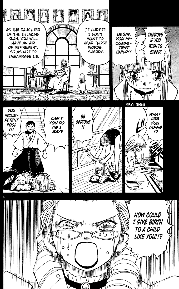 Konjiki no Gash!! Chapter 55 page 8 - Chapter 55: A Dark Tunnel