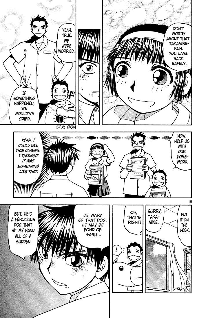 Konjiki no Gash!! Chapter 56 page 15 - Chapter 56: Meru Meru Me~~~