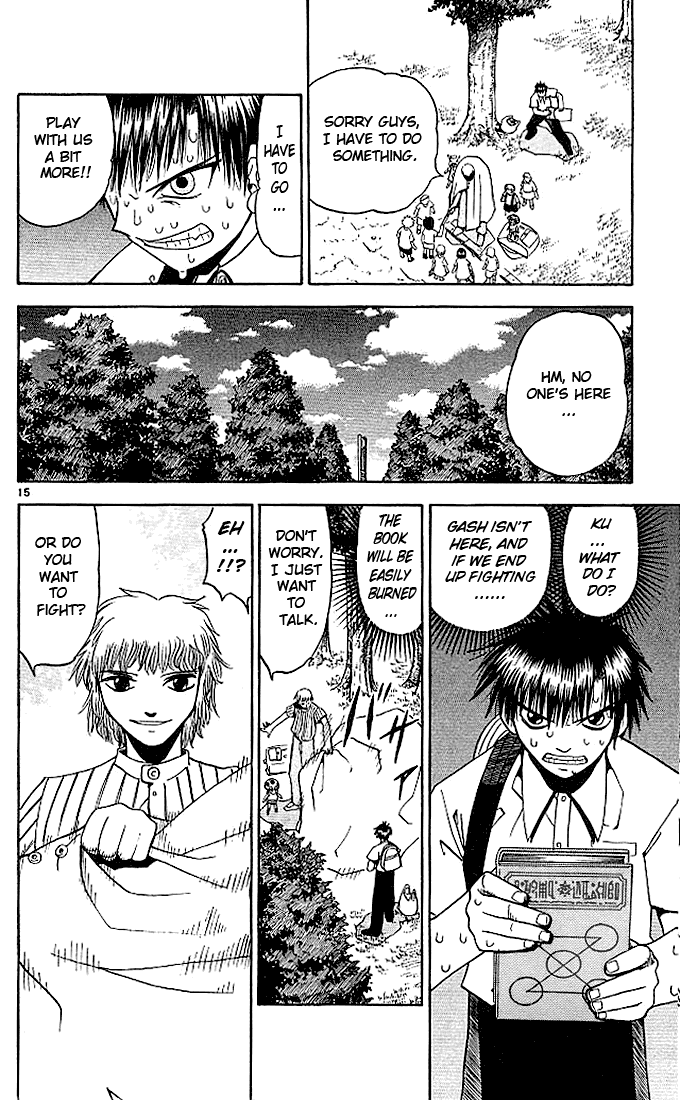 Konjiki no Gash!! Chapter 59 page 14 - Chapter 59: Free Man