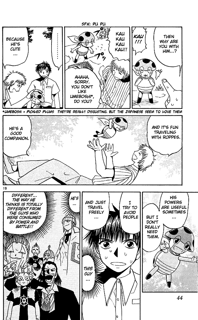 Konjiki no Gash!! Chapter 59 page 18 - Chapter 59: Free Man