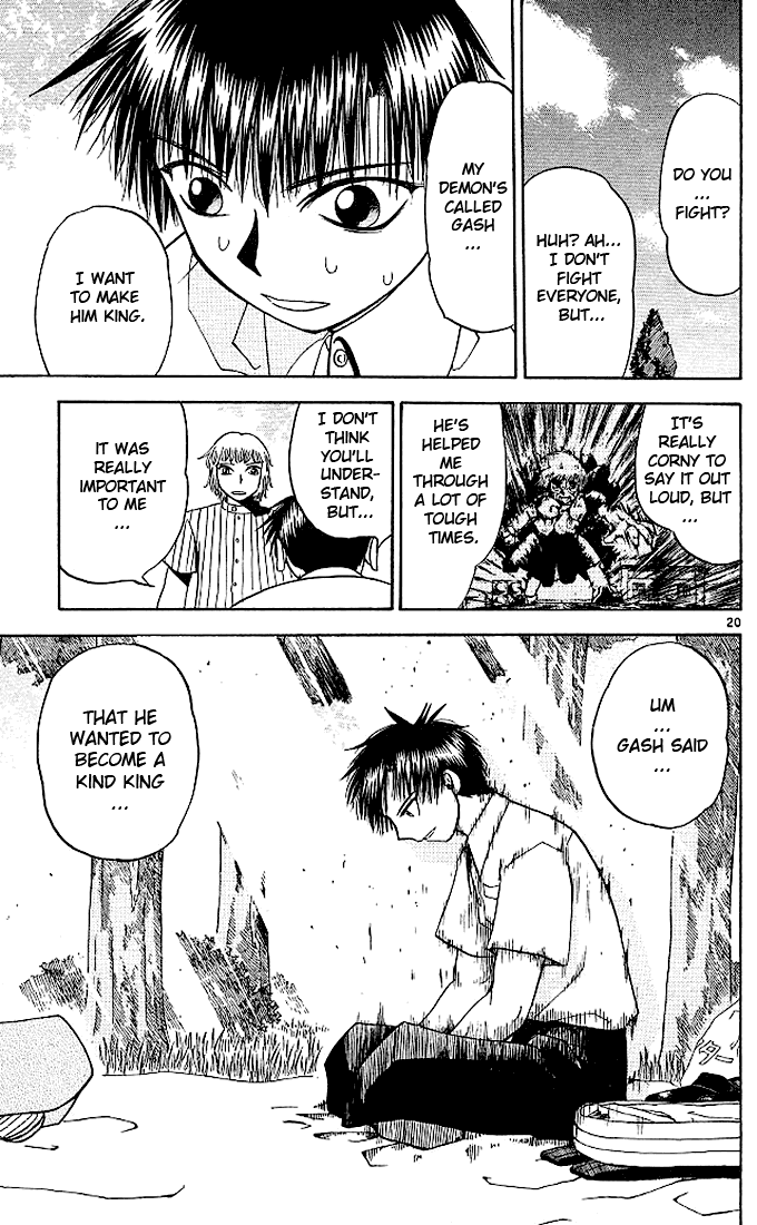 Konjiki no Gash!! Chapter 59 page 19 - Chapter 59: Free Man