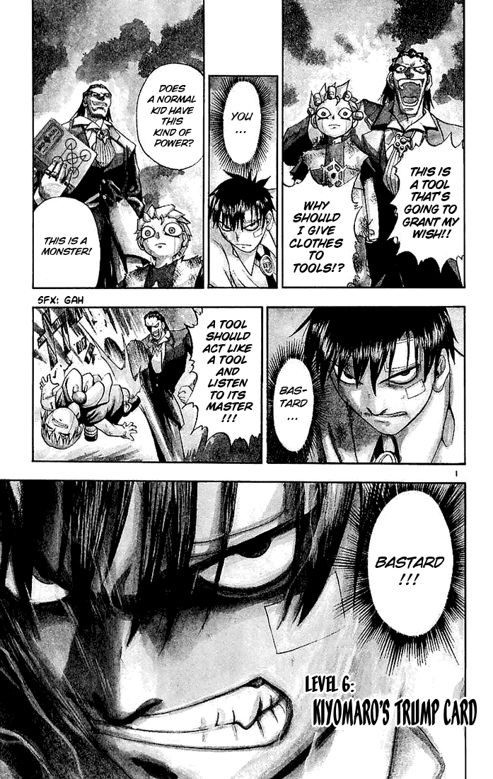 Konjiki no Gash!! Chapter 6 page 1 - Chapter 6: Kiyomaro's Trump Card