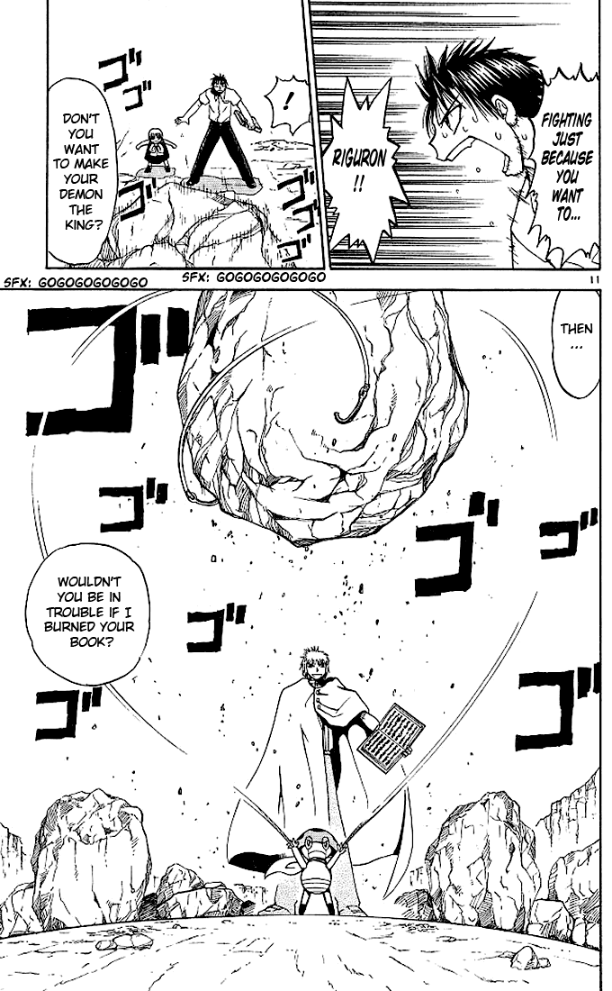 Konjiki no Gash!! Chapter 60 page 11 - Chapter 60: An Unfathomable Power