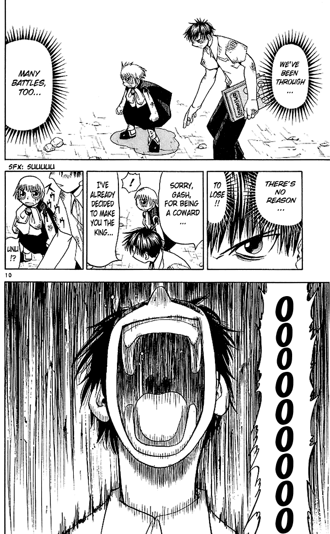 Konjiki no Gash!! Chapter 61 page 10 - Chapter 61: Kiyomaro's Strength
