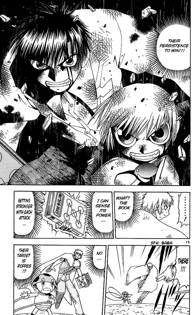 Konjiki no Gash!! Chapter 61 page 15 - Chapter 61: Kiyomaro's Strength