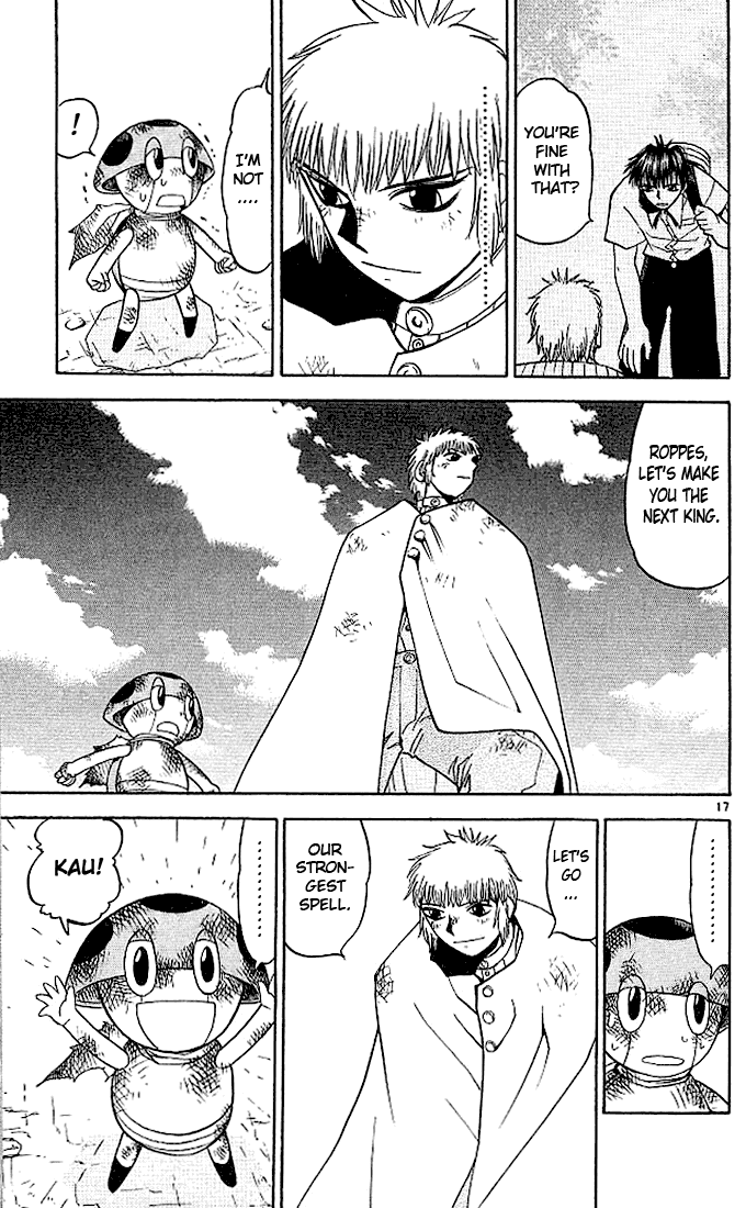 Konjiki no Gash!! Chapter 61 page 17 - Chapter 61: Kiyomaro's Strength