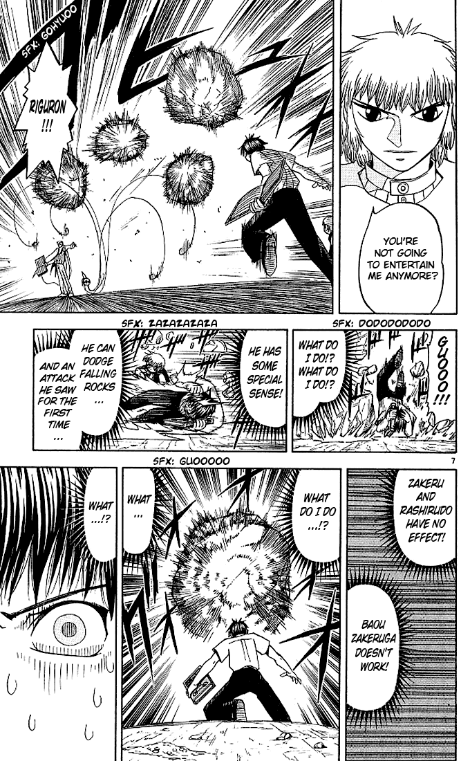 Konjiki no Gash!! Chapter 61 page 7 - Chapter 61: Kiyomaro's Strength