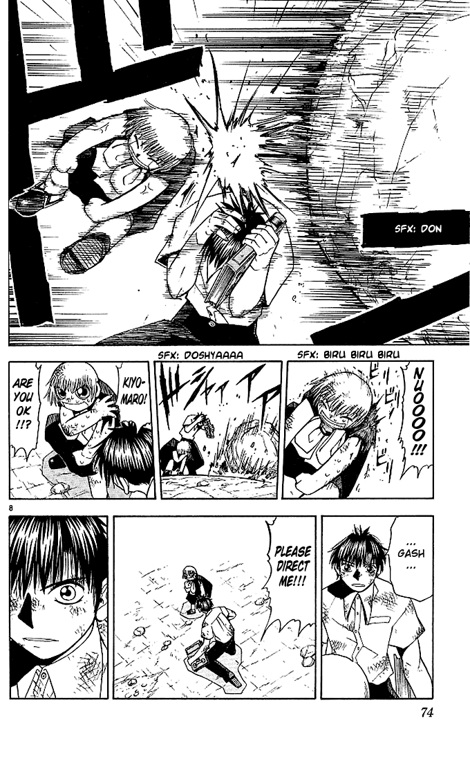 Konjiki no Gash!! Chapter 61 page 8 - Chapter 61: Kiyomaro's Strength