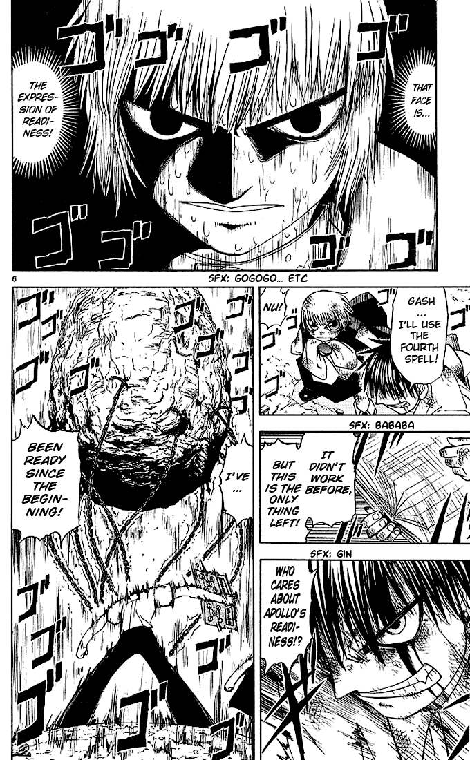 Konjiki no Gash!! Chapter 62 page 6 - Chapter 62: The Strongest Spell