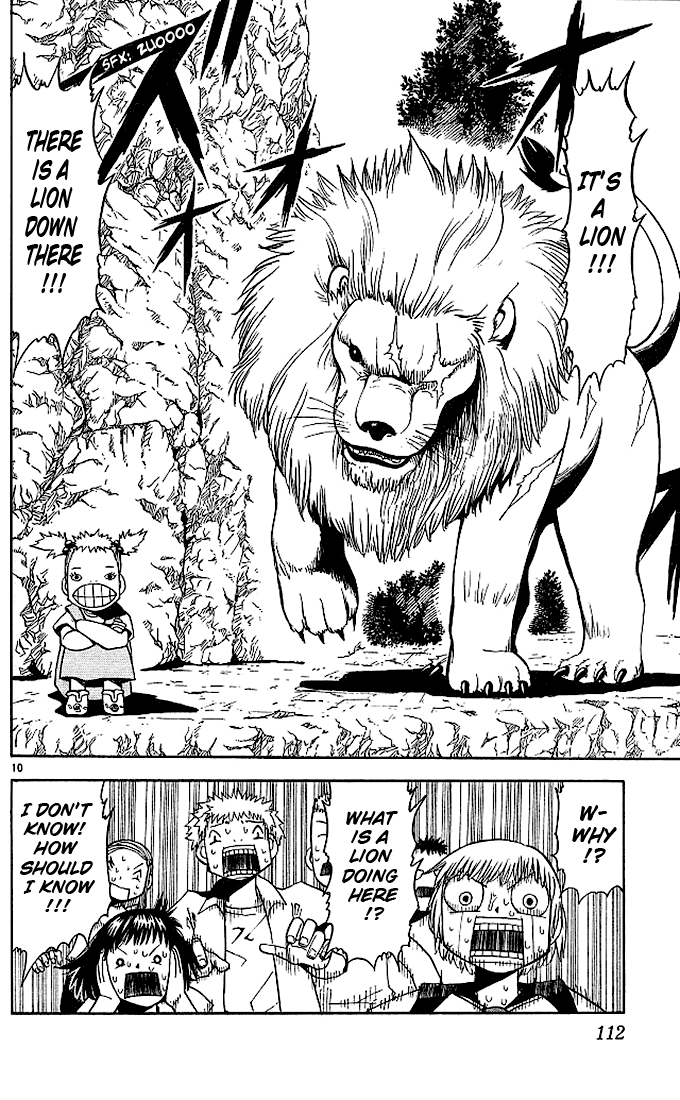 Konjiki no Gash!! Chapter 63 page 10 - Chapter 63: Battle In The Park
