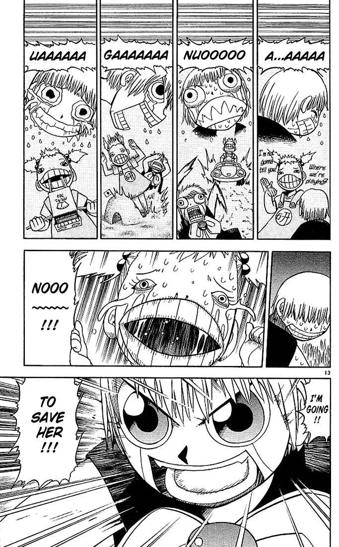 Konjiki no Gash!! Chapter 63 page 13 - Chapter 63: Battle In The Park