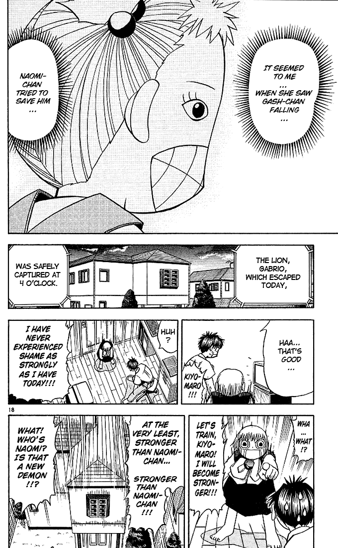 Konjiki no Gash!! Chapter 63 page 18 - Chapter 63: Battle In The Park