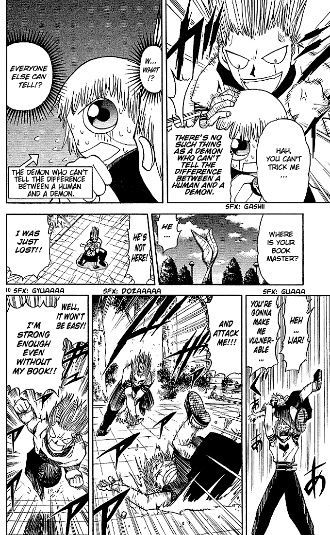 Konjiki no Gash!! Chapter 64 page 10 - Chapter 64: The Inspiring Sculpture