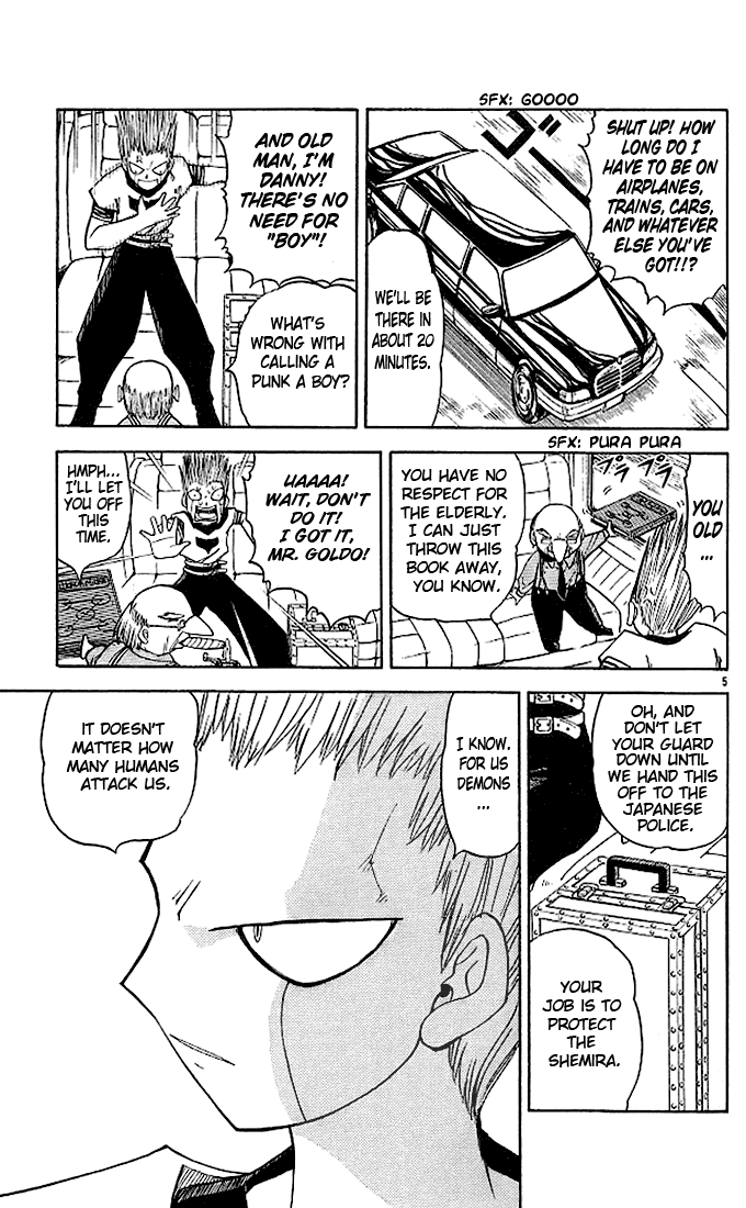 Konjiki no Gash!! Chapter 64 page 5 - Chapter 64: The Inspiring Sculpture