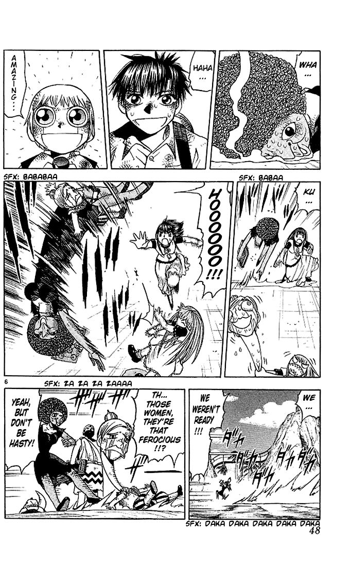Konjiki no Gash!! Chapter 69 page 6 - Chapter 69: Ferocious Women